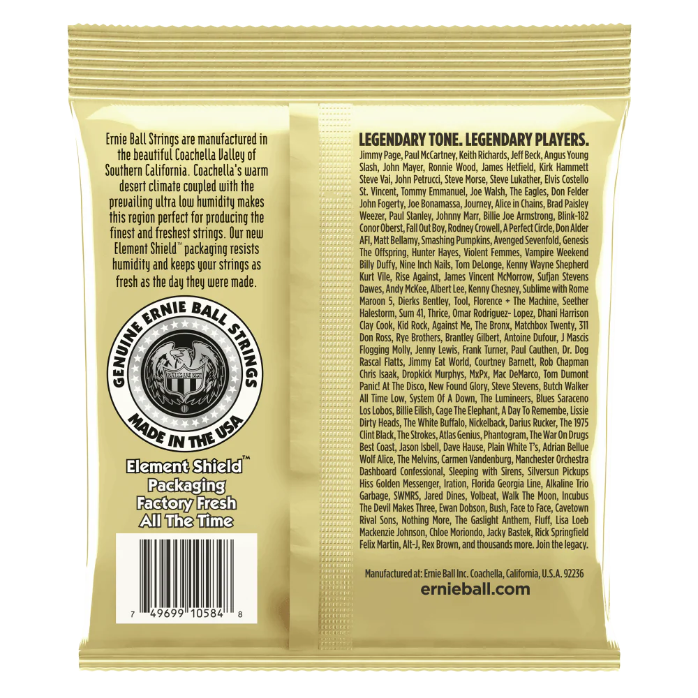 ERNIE BALL Earthwood 80/20 Bronze Acoustic Guitar Strings Set - Medium Light (12-54) - Image 2