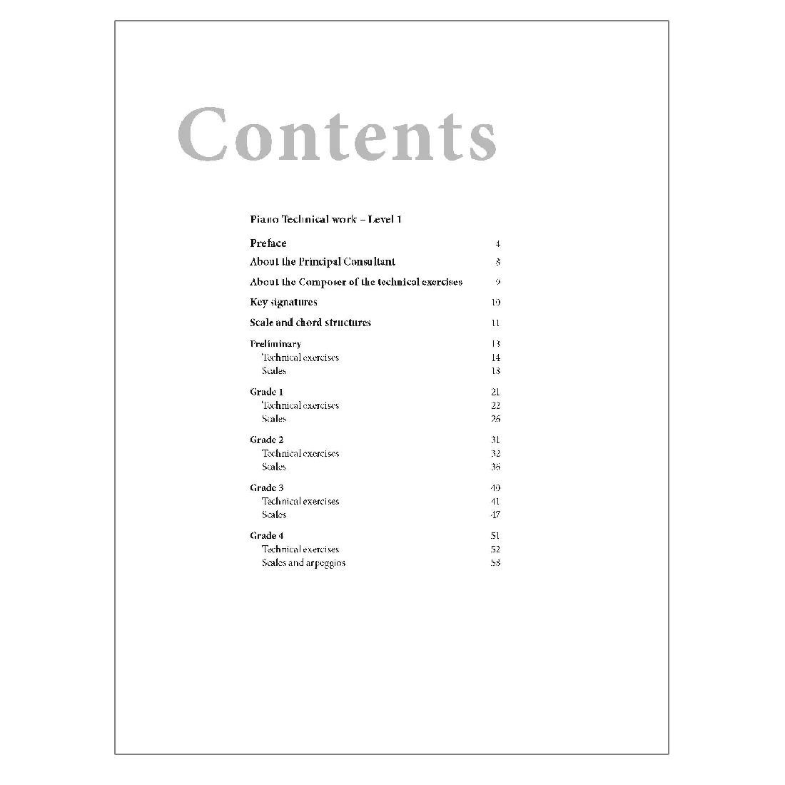 AMEB PIANO TECHNICAL WORK LEVEL 1 2018 - Image 2