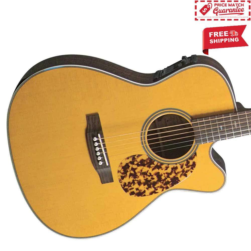 BLUERIDGE BR-163CE Solid 000 Cutaway - Image 3
