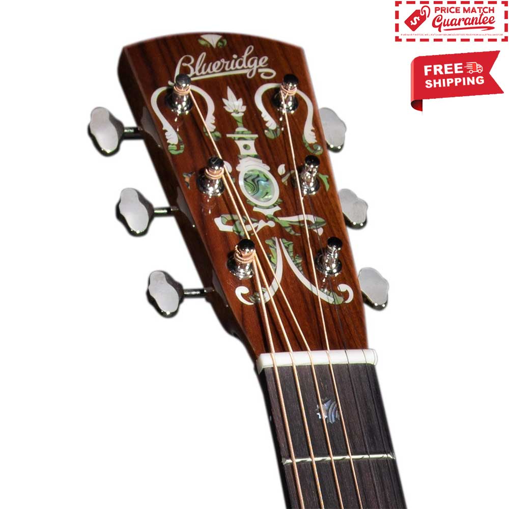 BLUERIDGE BR-163CE Solid 000 Cutaway - Image 4