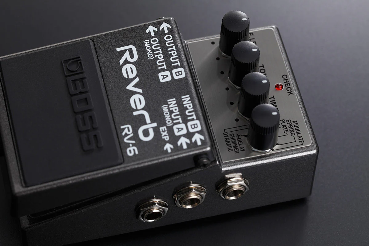 BOSS RV-6 Digital Reverb Effects Pedal - Image 3