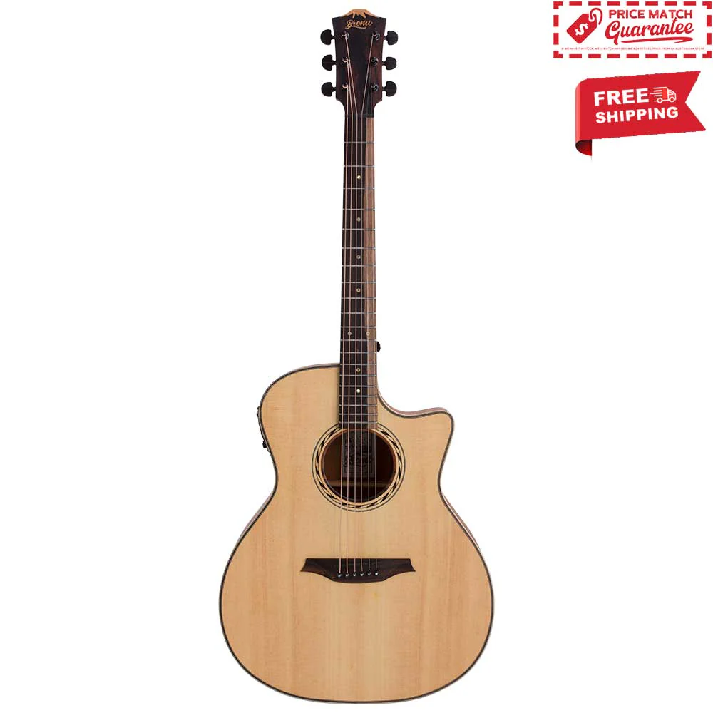 BROMO Grand Auditorium Acoustic-Electric Guitar - Image 2