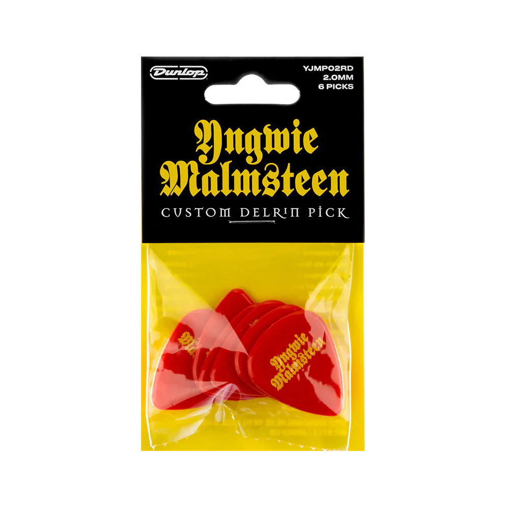 DUNLOP Yngwie Malmsteen Guitar Picks QTY 6 Player Pack
