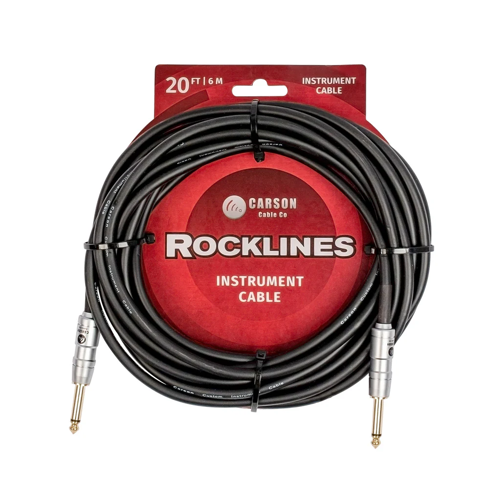 CARSON 20 FT Guitar Instrument Cable