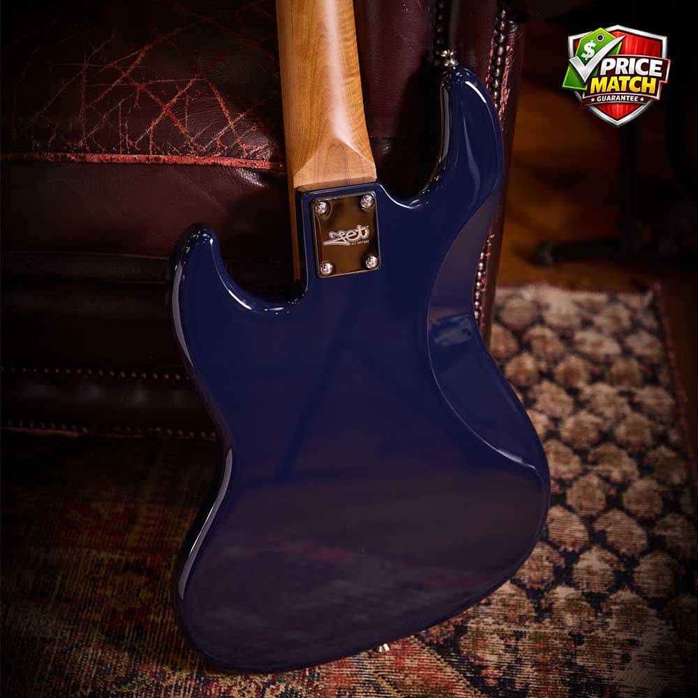 JET JJB-305 Bass 5 String  Dark Blue - Image 3
