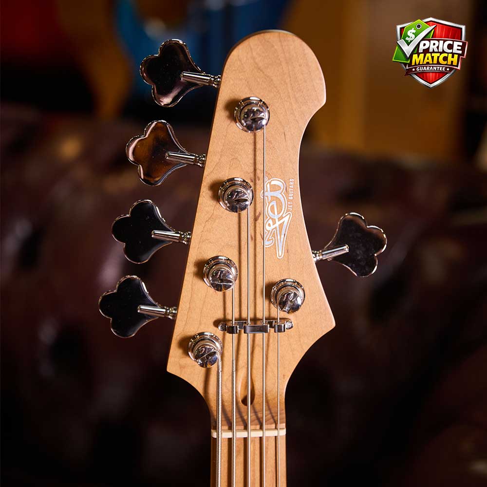 JET JJB-305 Bass 5 String  Dark Blue - Image 5