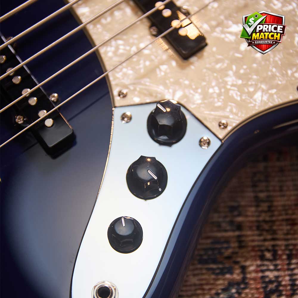 JET JJB-305 Bass 5 String  Dark Blue - Image 8