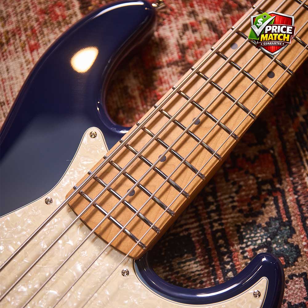 JET JJB-305 Bass 5 String  Dark Blue - Image 9