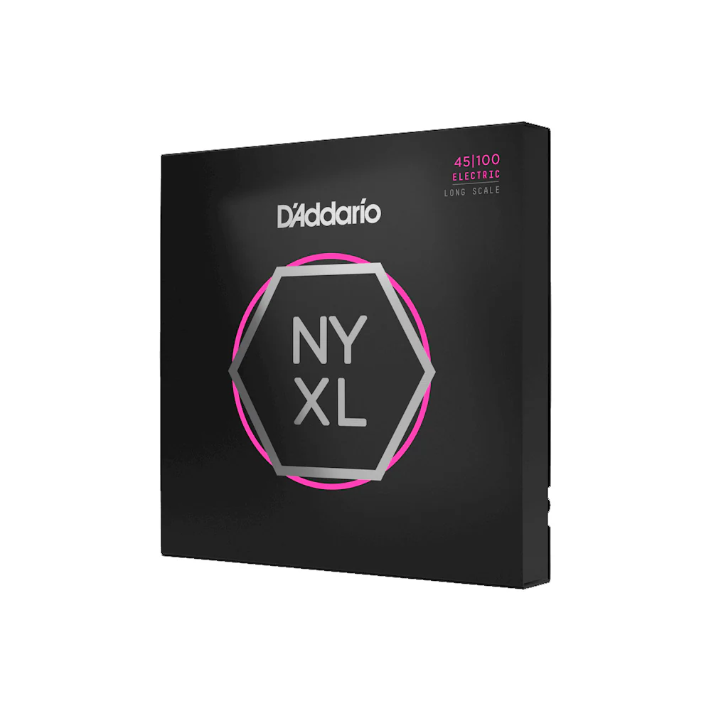 D'ADDARIO NYXL Super Long Bass Guitar Strings Set - Regular Light SL (45-100)