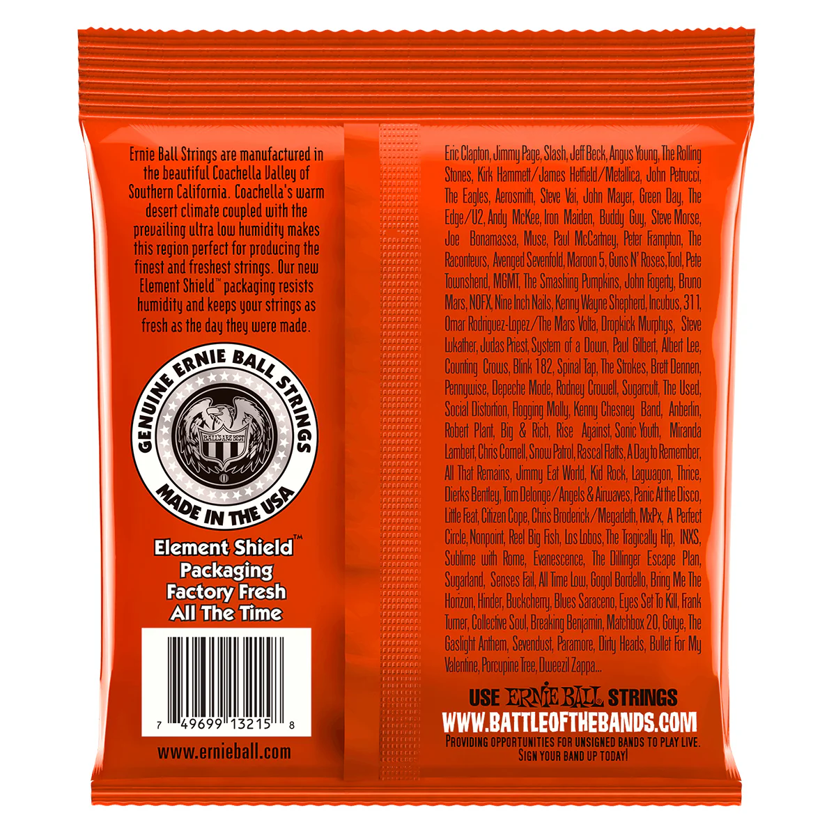 ERNIE BALL Electric Guitar Strings 3 Pack - Slinky Top Heavy Bottom (10-52) - Image 2
