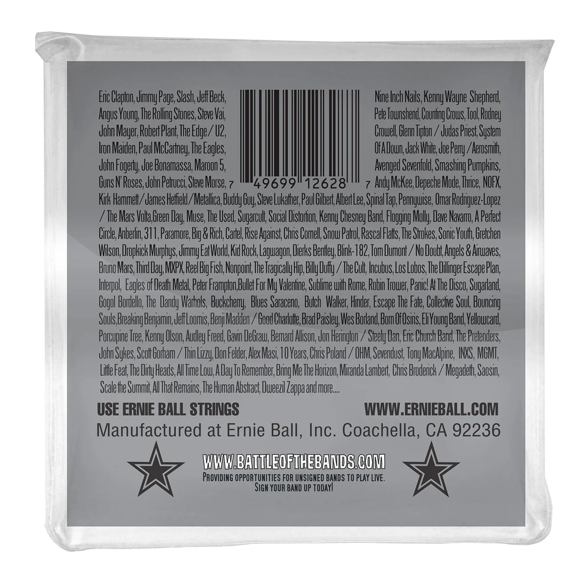 ERNIE BALL 9 String Electric Guitar Strings Set - 9-String Slinky (9-105) - Image 2