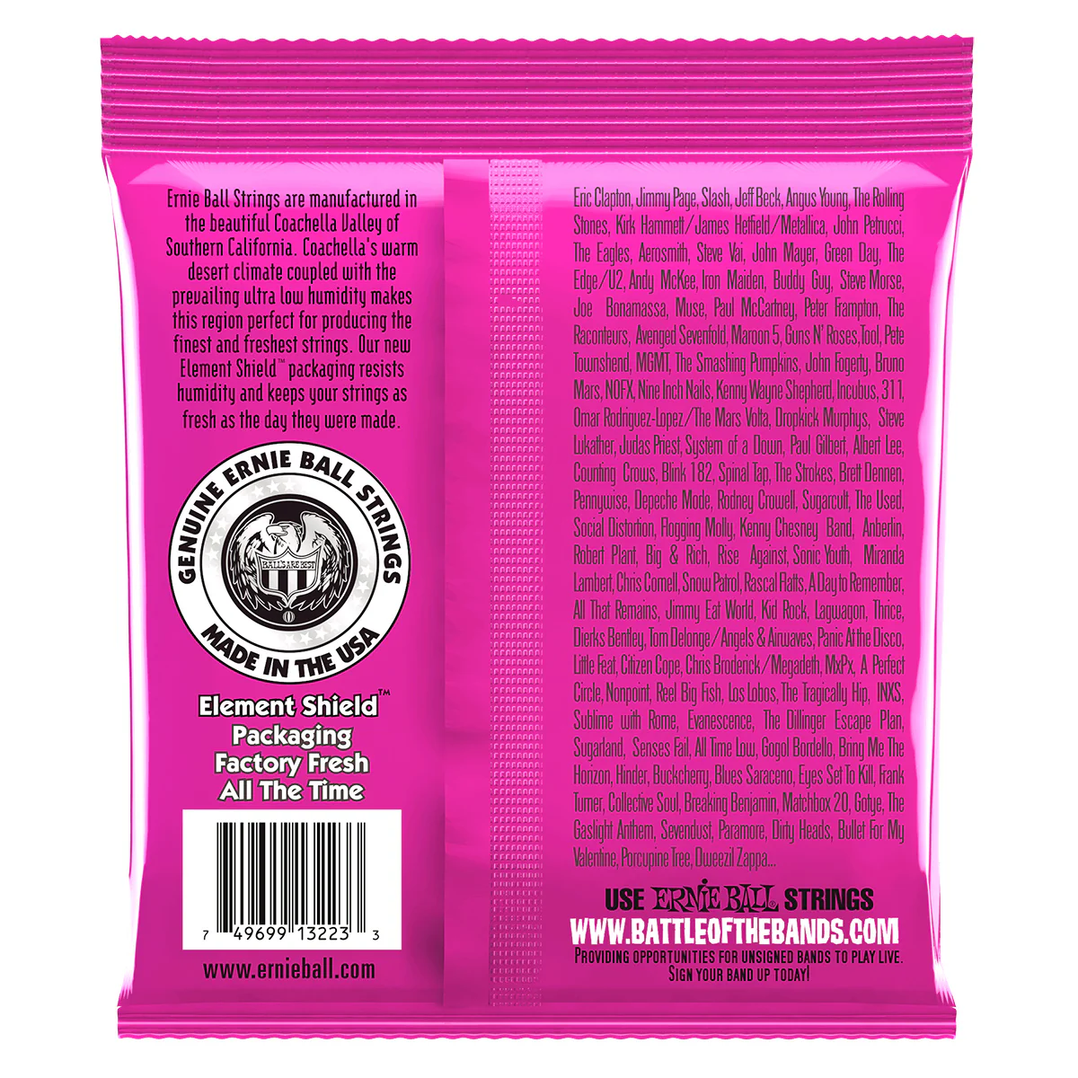 ERNIE BALL Electric Guitar Strings 3 Pack - Super Slinky (9-42) - Image 2