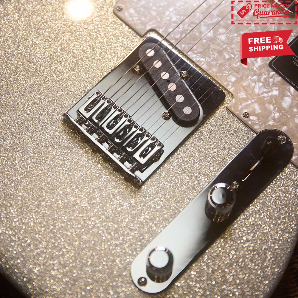 FENDER 75th Anniv Player II Telecaster - Diamond Dust Sparkle - Image 9