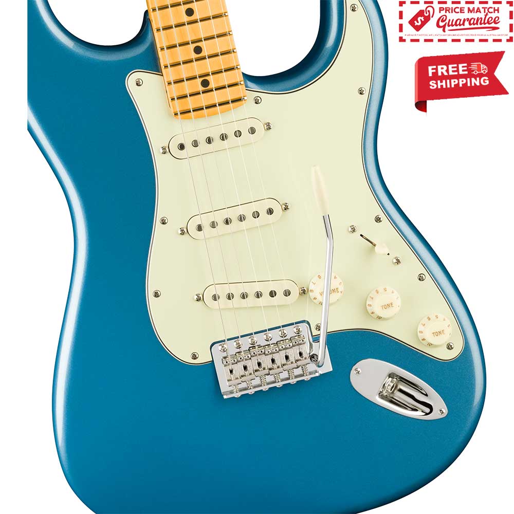 FENDER American Pro Classic Strat - Faded Lake Placid Blue - Image 4