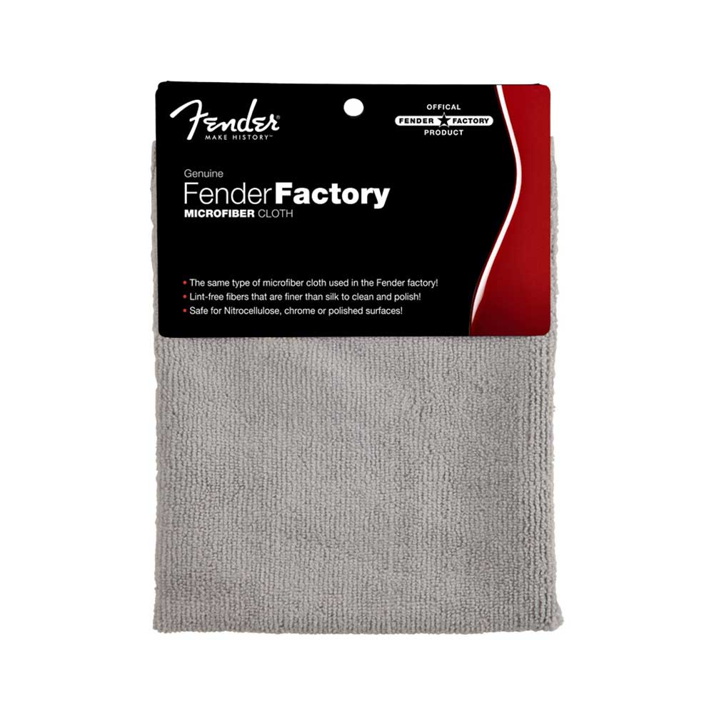 Fender Factory Microfiber Cloth, Gray