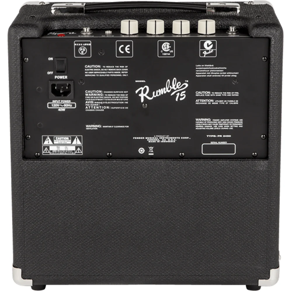 FENDER Rumble V3 15 Watt Bass Amp - Image 5