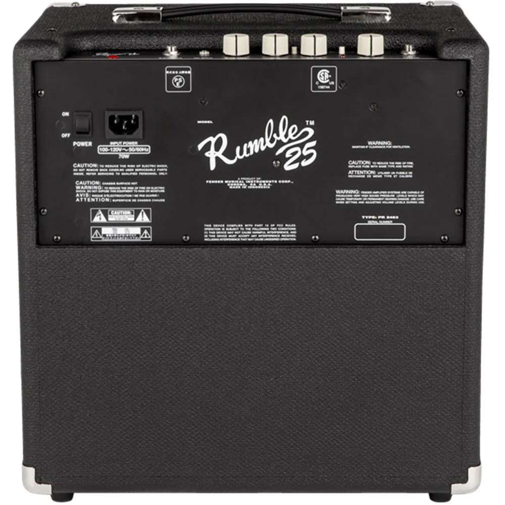 FENDER Rumble V3 25 Watt Bass Amp - Image 4
