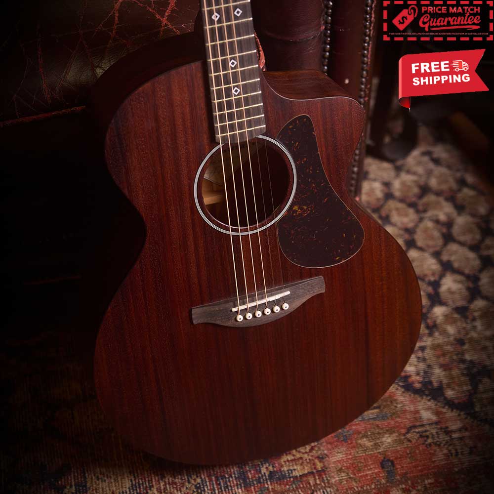 FENECH Delta Blues Grand Auditorium Cutaway - Image 3
