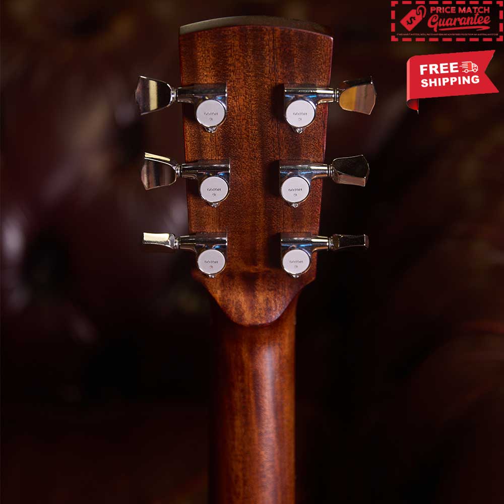 FENECH Delta Blues Grand Auditorium Cutaway - Image 9