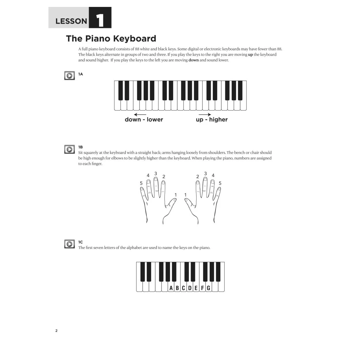 Hal Leonard First 15 Lesson Piano Method Book - Image 4
