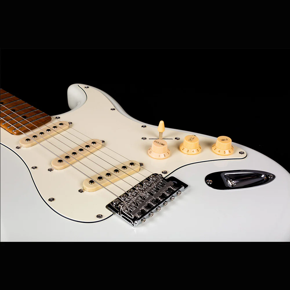 JET Beginner Electric Guitar JS-300 Package White - Image 3