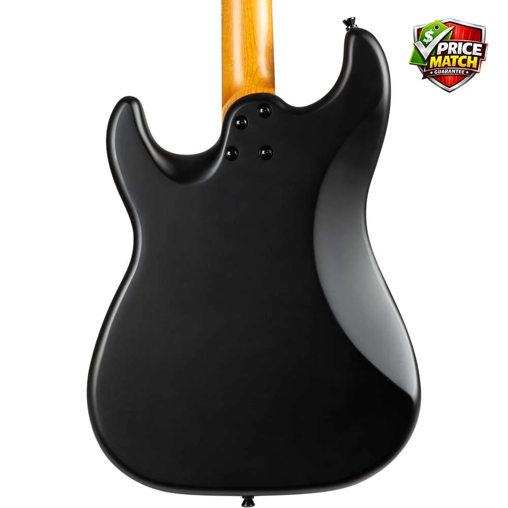 JET JS-400 HH Electric Guitar - Matte Black - Image 4