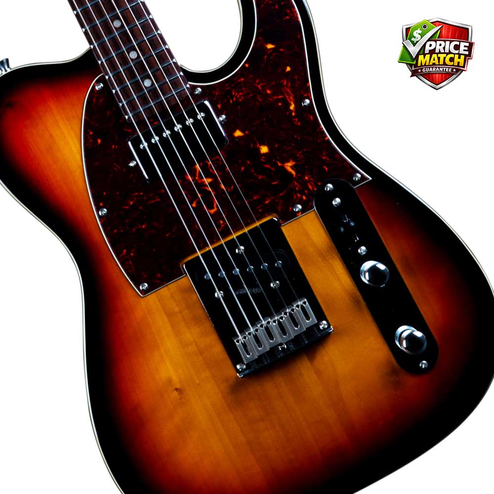 JET JT-350 Electric Guitar - Sunburst - Image 3