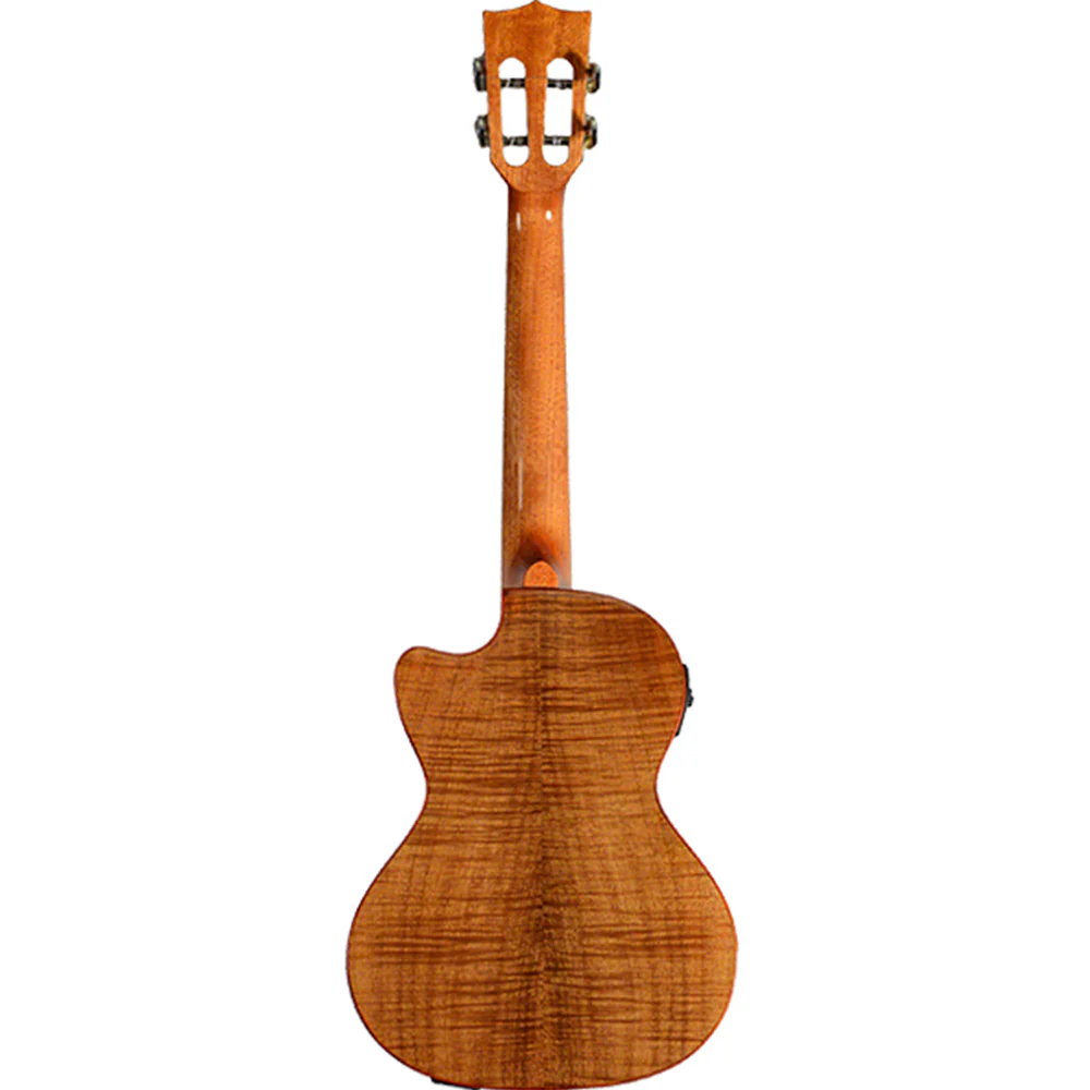 KALA Solid Cedar Tenor Ukulele C-Way - Electric - Image 3