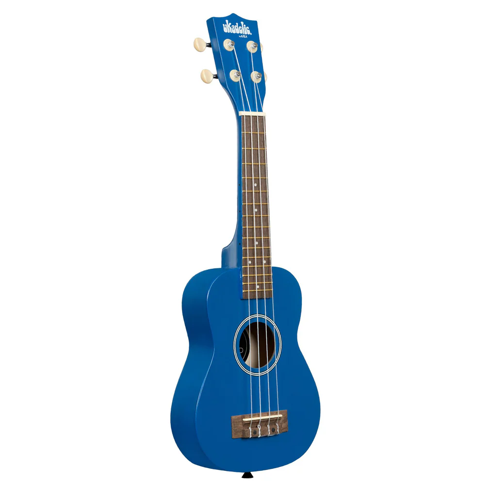 Kala Ukadelic Series Beginner Ukulele - Blue Ink - Image 2