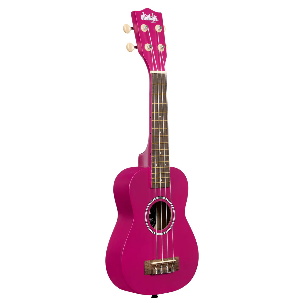 Kala Ukadelic Series Beginner Ukulele - Dragonfruit - Image 2