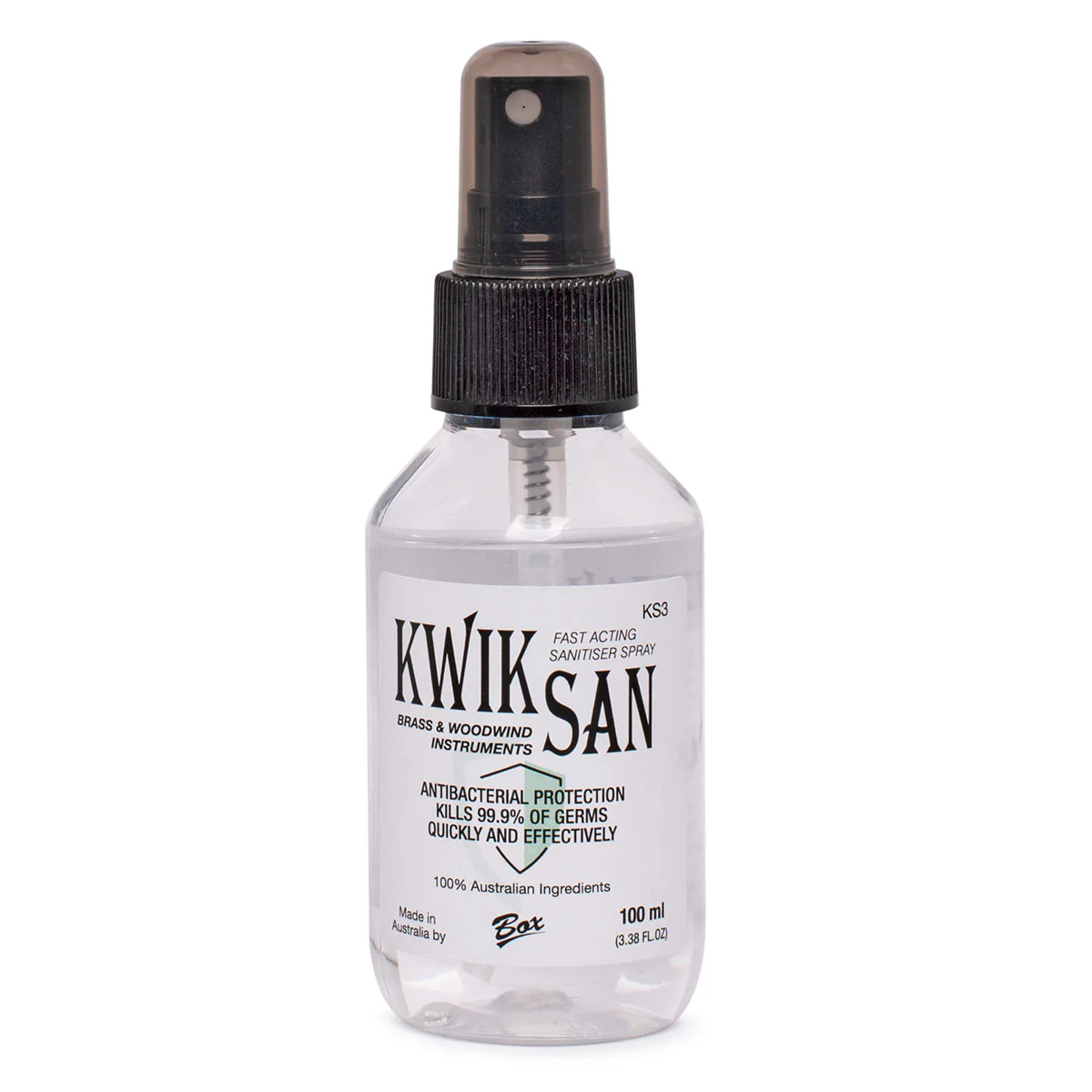 KWIK SAN for Brass & Woodwind Instruments – 100ml