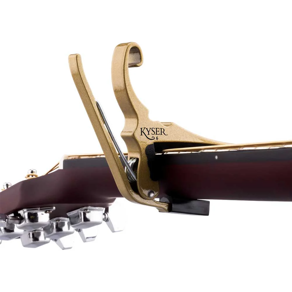 KYSER Gold Capo - Acoustic Guitar - Image 3
