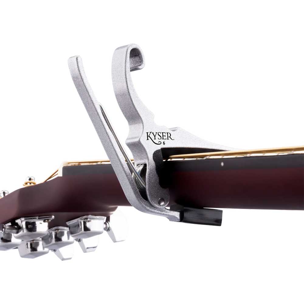 KYSER Silver Capo - Acoustic Guitar - Image 3