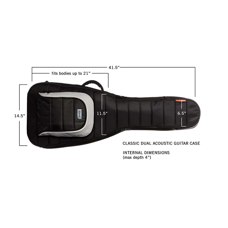 MONO Dual Electric Guitar Case - Black - Image 3