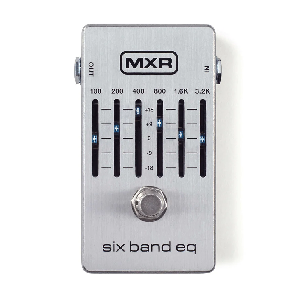 MXR 6 Band Graphic EQ - Silver