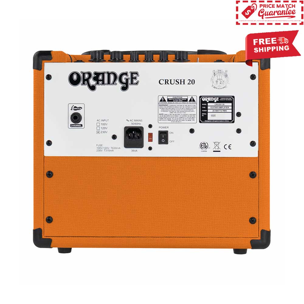 ORANGE Crush 20 Combo Amplifier - Image 4
