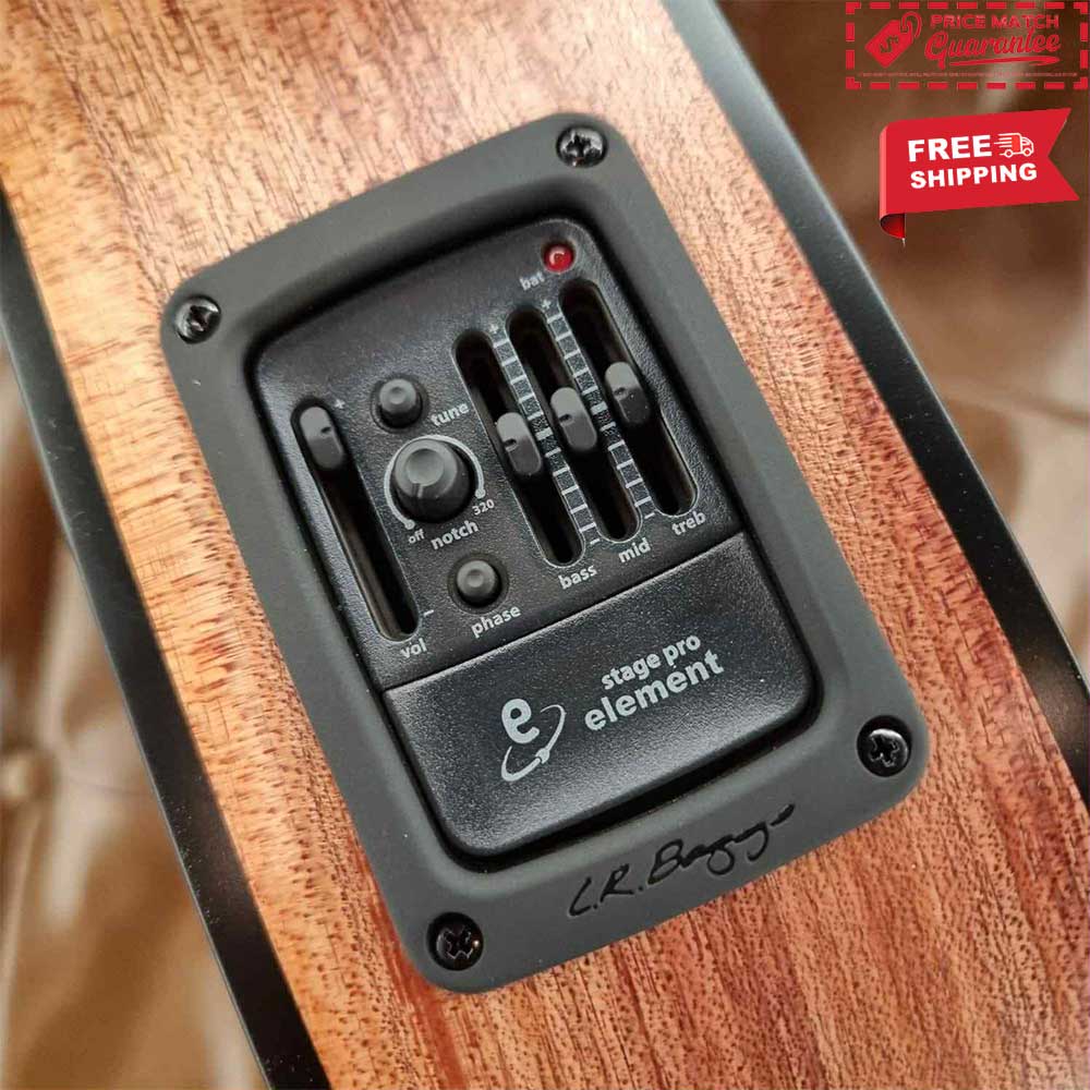 PRATLEY Classic Series Mini OM Model Solid Blackwood Top, Solid Blackwood - Image 7