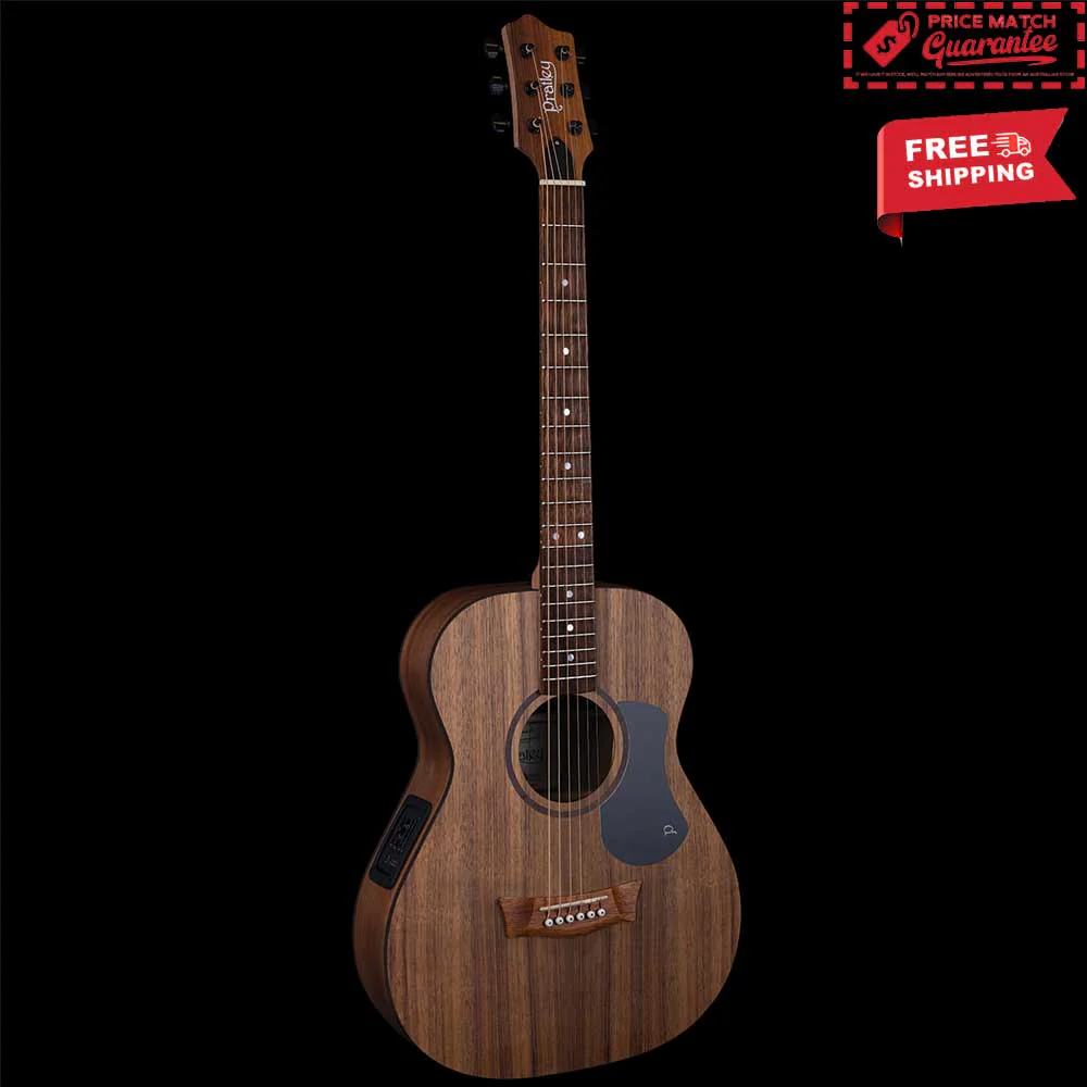 PRATLEY Classic Series Mini OM Model Solid Blackwood Top, Solid Blackwood - Image 8