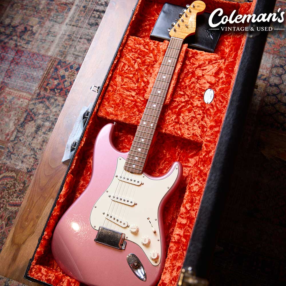 PRELOVED FENDER Custom Shop 1965 Strat Champagne Metallic - Image 6
