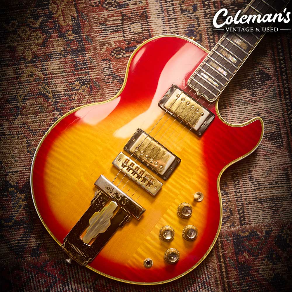 PRELOVED GIBSON 1977 L5-S Cherry Sunburst - Image 3