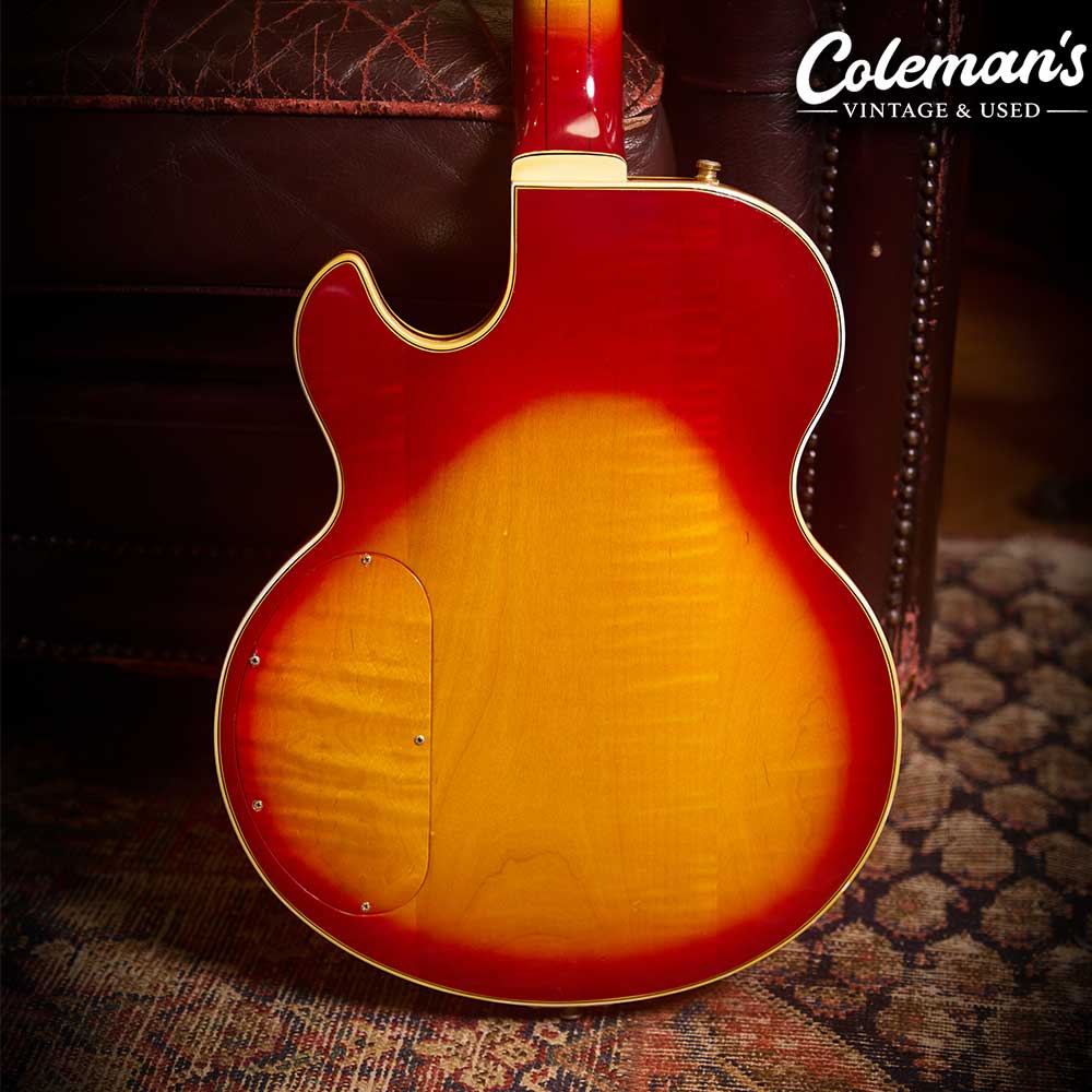 PRELOVED GIBSON 1977 L5-S Cherry Sunburst - Image 4