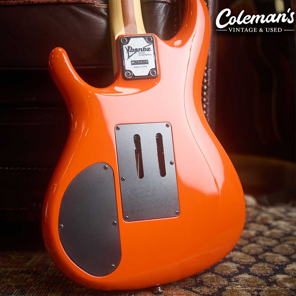 PRELOVED IBANEZ JS2410 Joe Satriani - Muscle Car Orange - Image 5