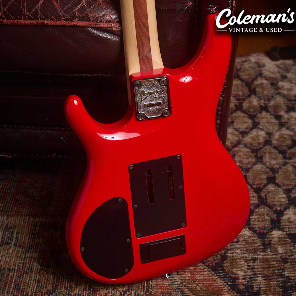 PRELOVED Ibanez JS2480 Joe Satriani Prestige Muscle Car Red - Image 4