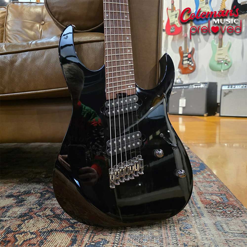 PRELOVED IBANEZ RGMS7 Black - Image 3
