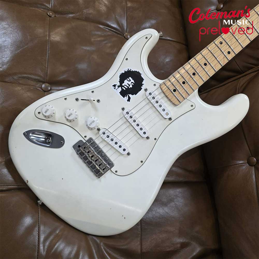PRELOVED NASH Guitars S68-HX Hendrix Olympic White w/case - Image 3