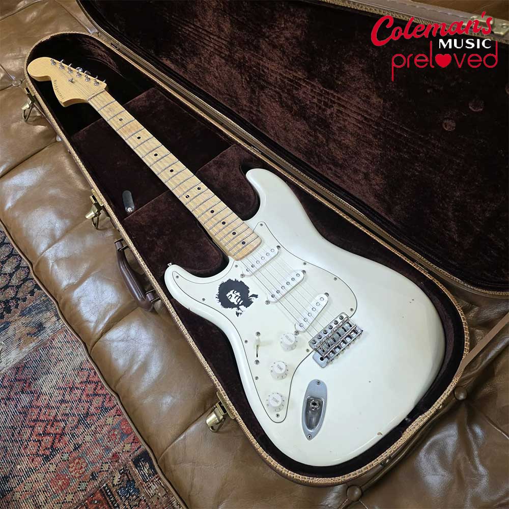 PRELOVED NASH Guitars S68-HX Hendrix Olympic White w/case - Image 4