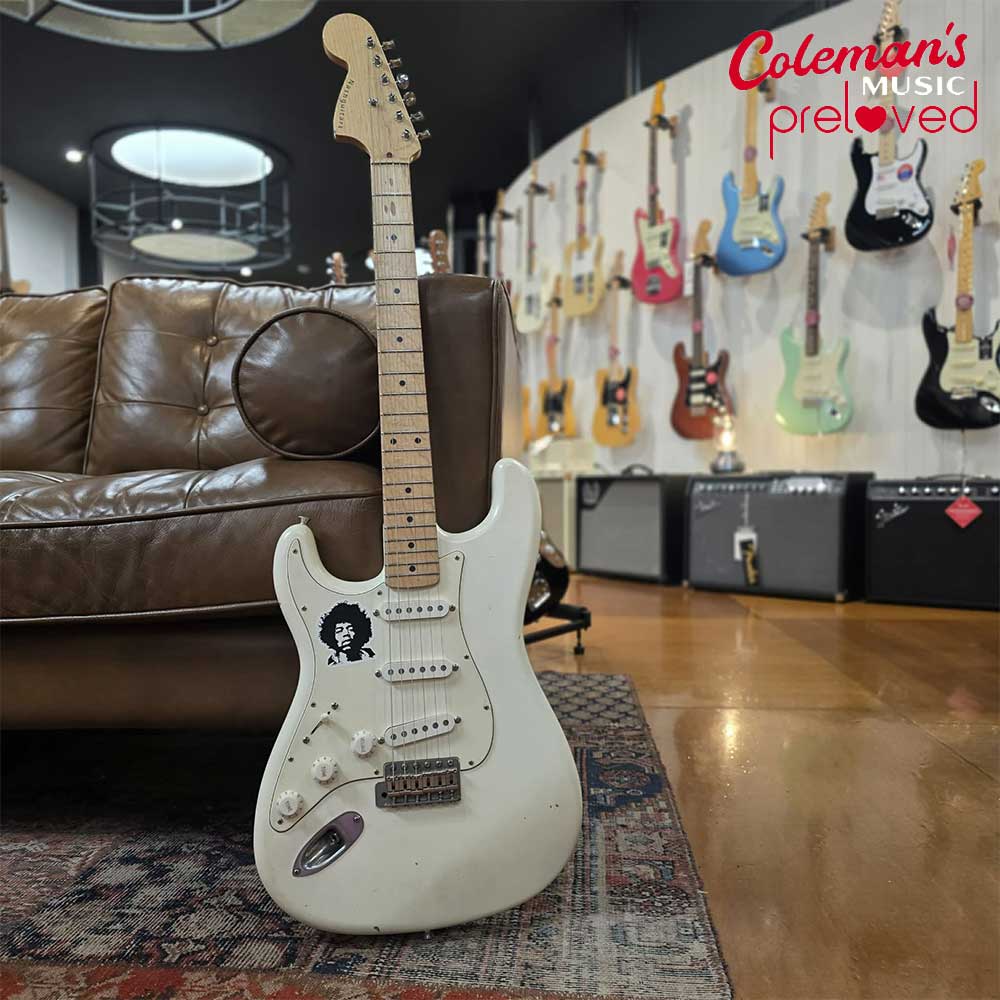 PRELOVED NASH Guitars S68-HX Hendrix Olympic White w/case - Image 6