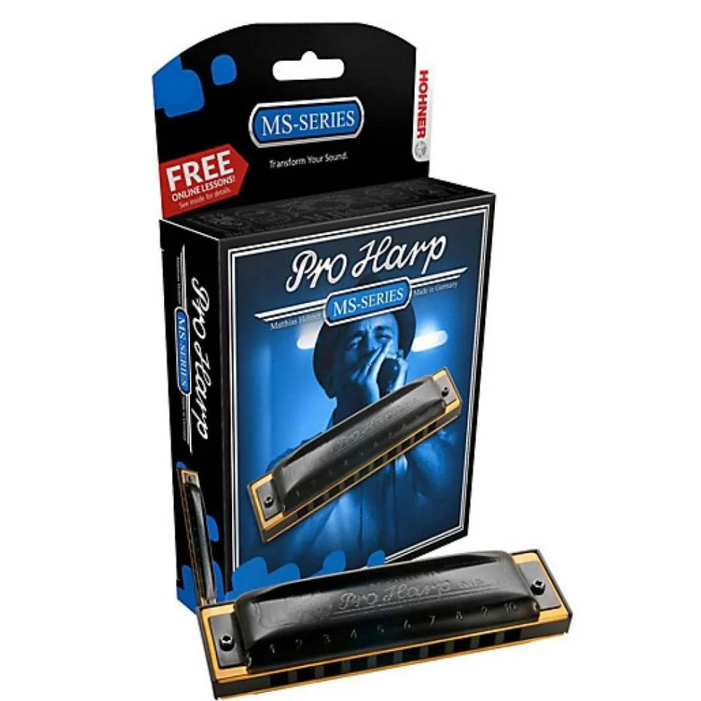 HOHNER PRO HARP C DIATONIC 10 HOLE 20 REED NEW BOX