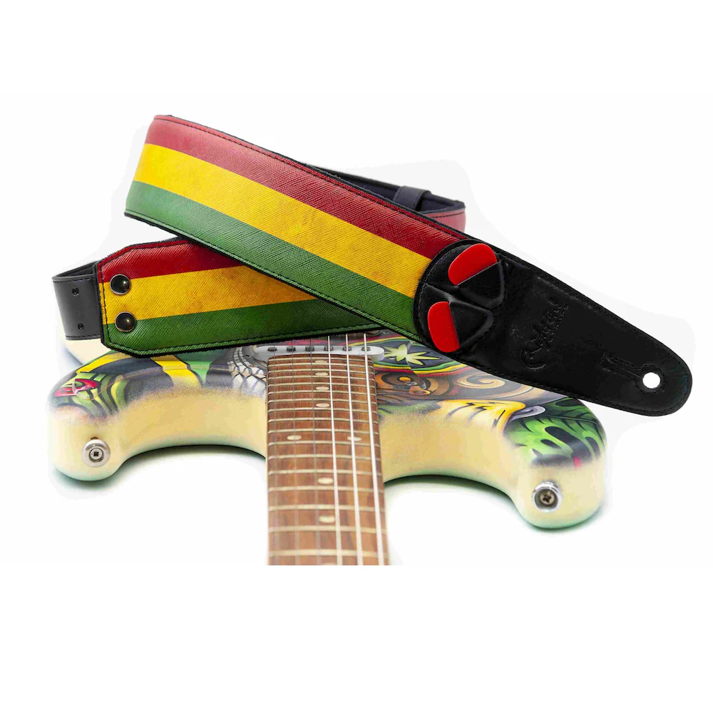 Right On Straps LEGEND RASTA Rasta Guitar Strap