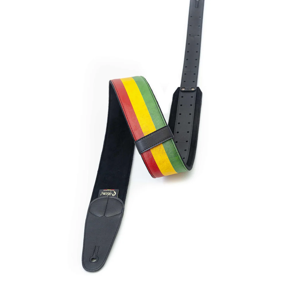 Right On Straps LEGEND RASTA Rasta Guitar Strap - Image 2